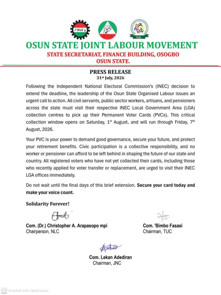 OSUN LABOUR UNION