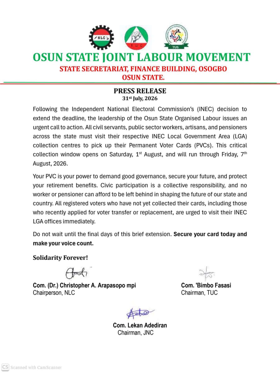 OSUN LABOUR UNION