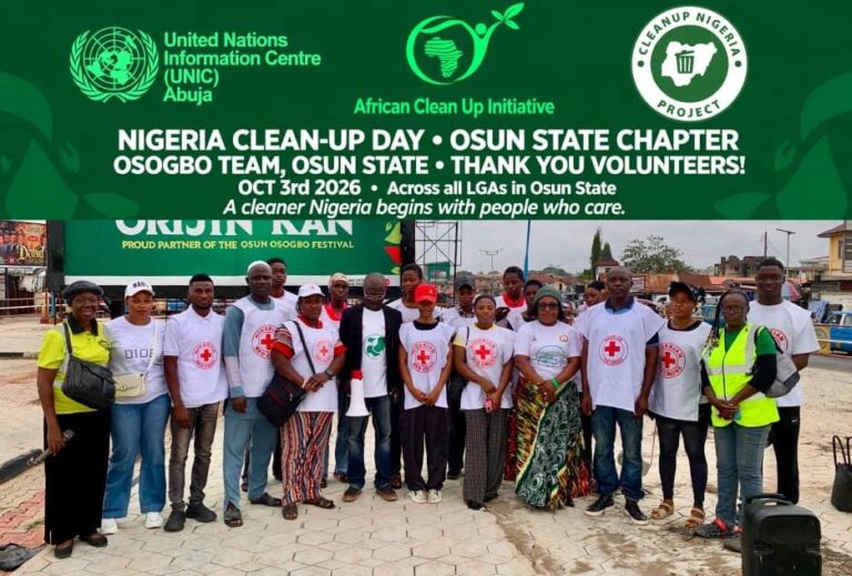 2026 Nigeria Clean-Up Day